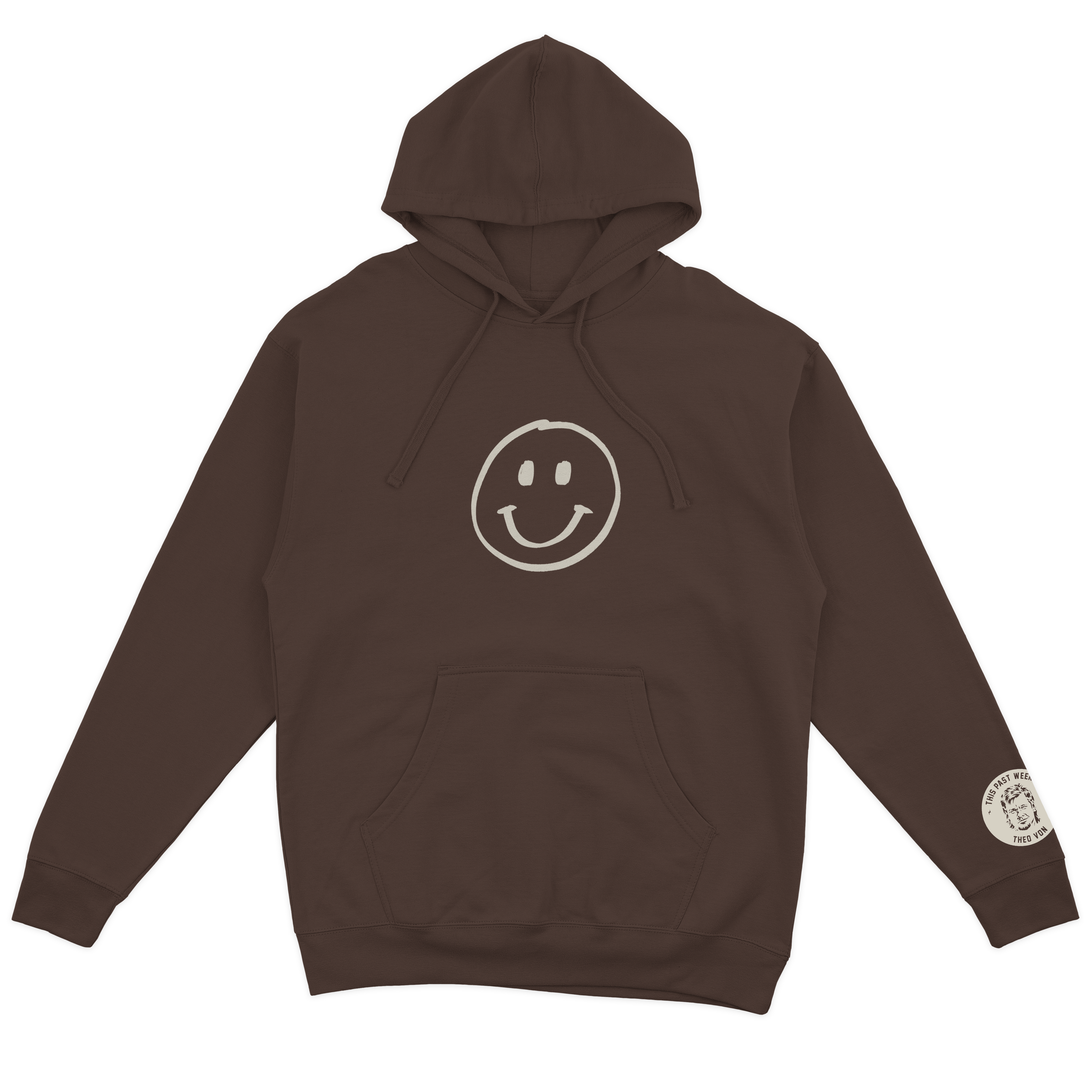 Be Good To Yourself Brown Hoodie