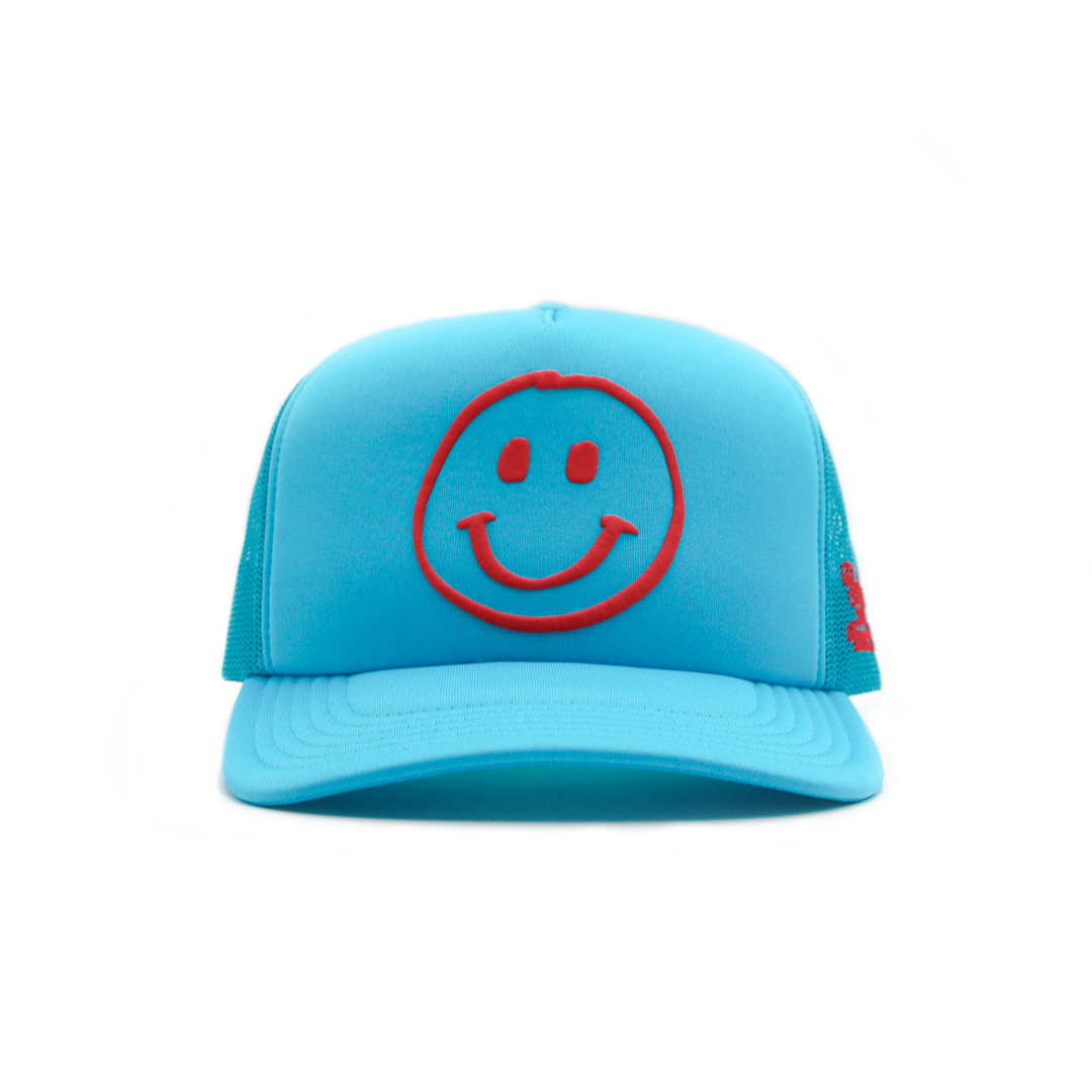 Be Good To Yourself Blue Trucker Hat