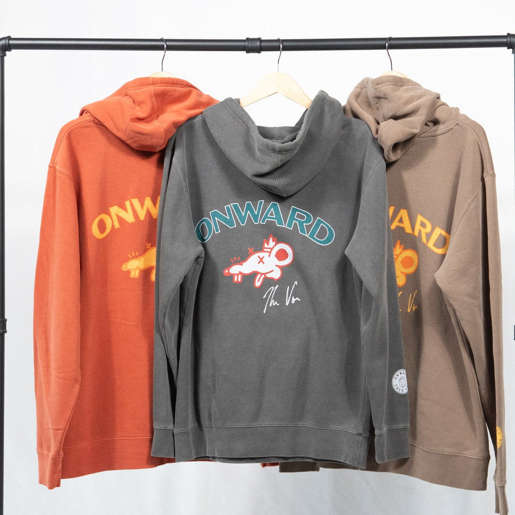 Onward Pigment Black Hoodie