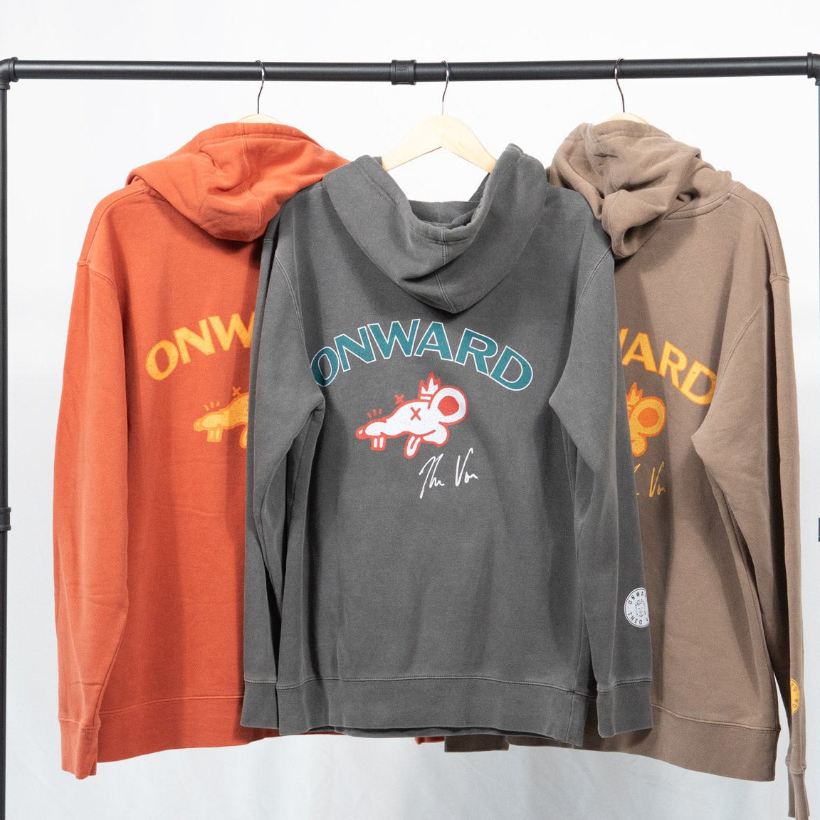 Onward Pigment Black Hoodie