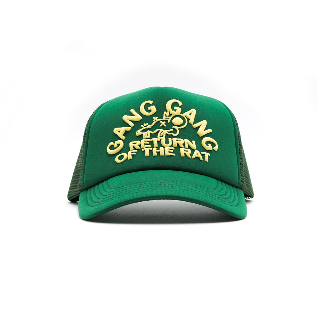 Gang Gang Trucker Hat Green