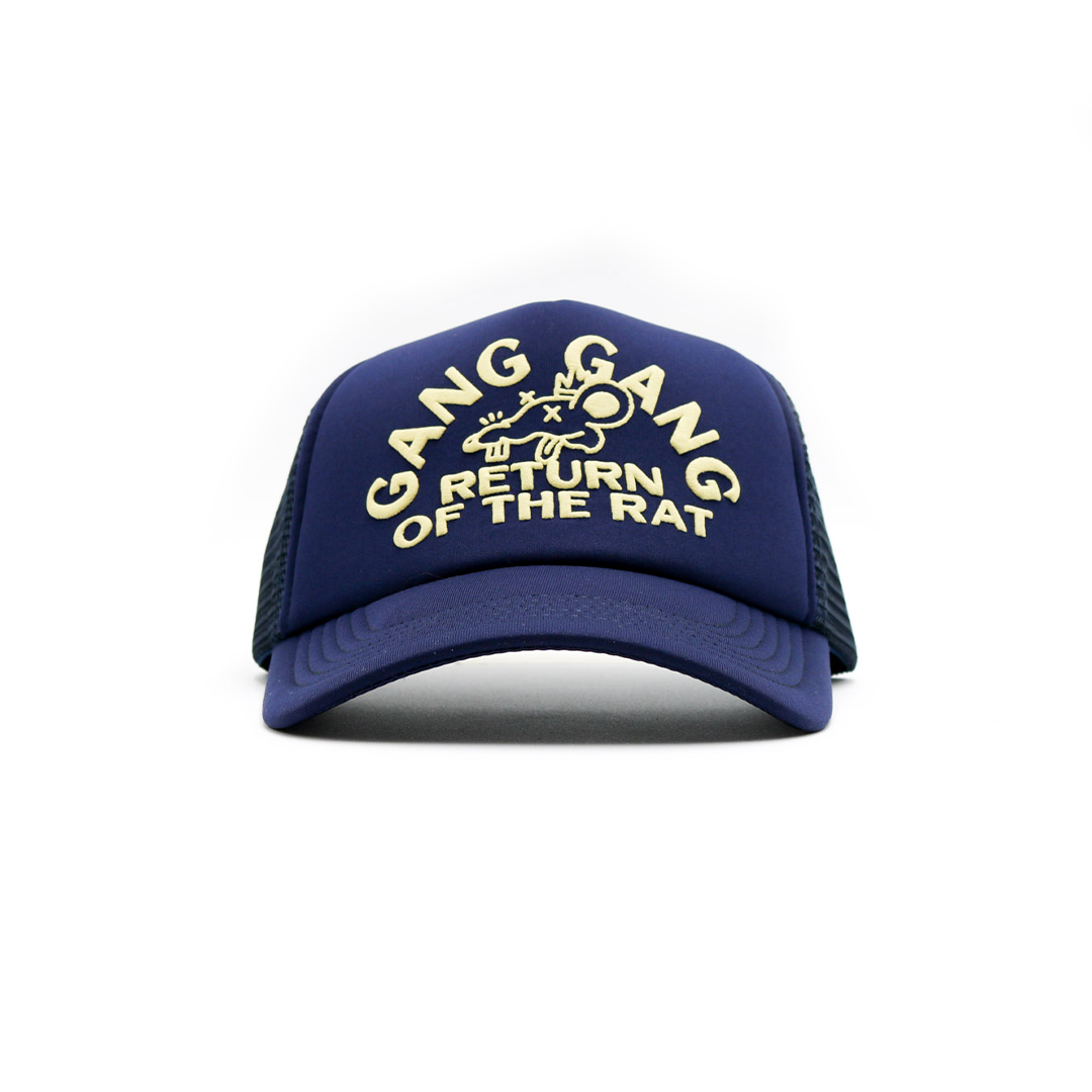 Gang Gang Trucker Hat Navy