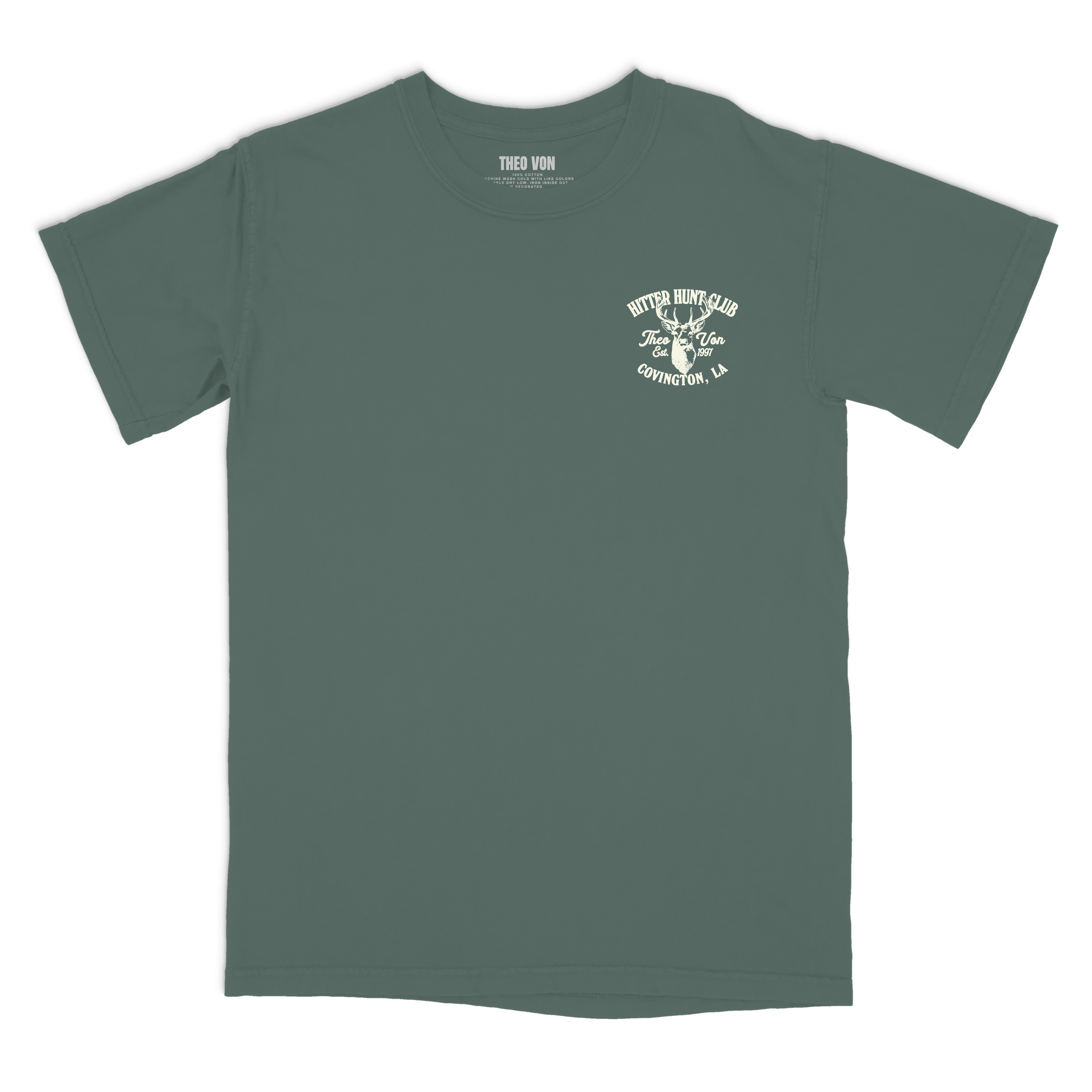 Hitter Hunt Club Blue Spruce Tee