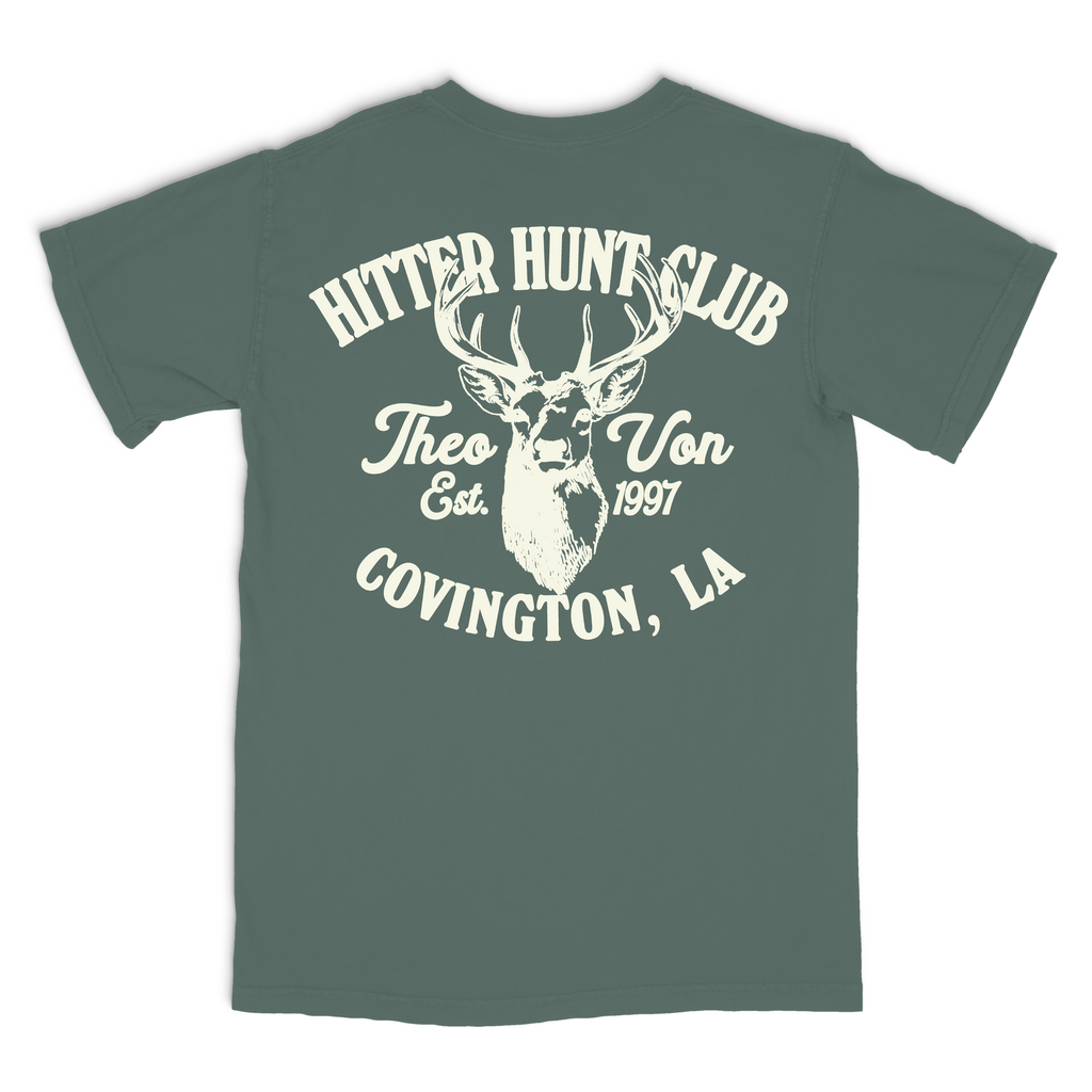 Hitter Hunt Club Blue Spruce Tee