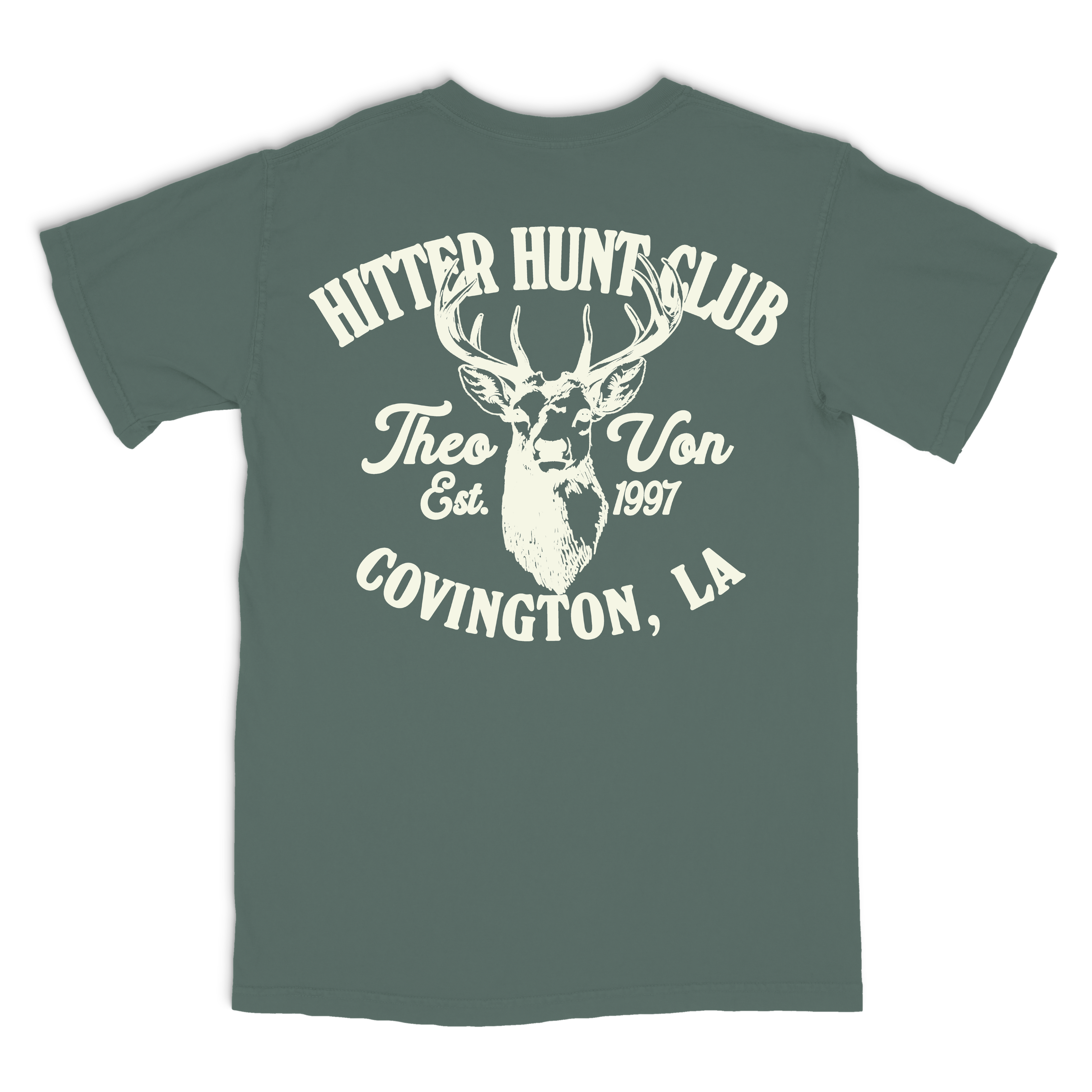 Hitter Hunt Club Blue Spruce Tee