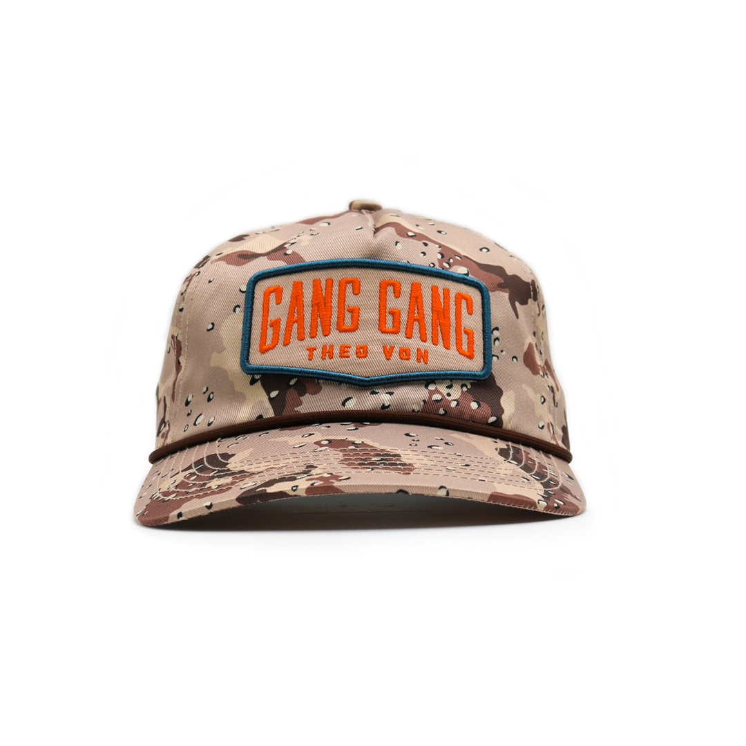 Gang Gang Desert Camo Patch Hat