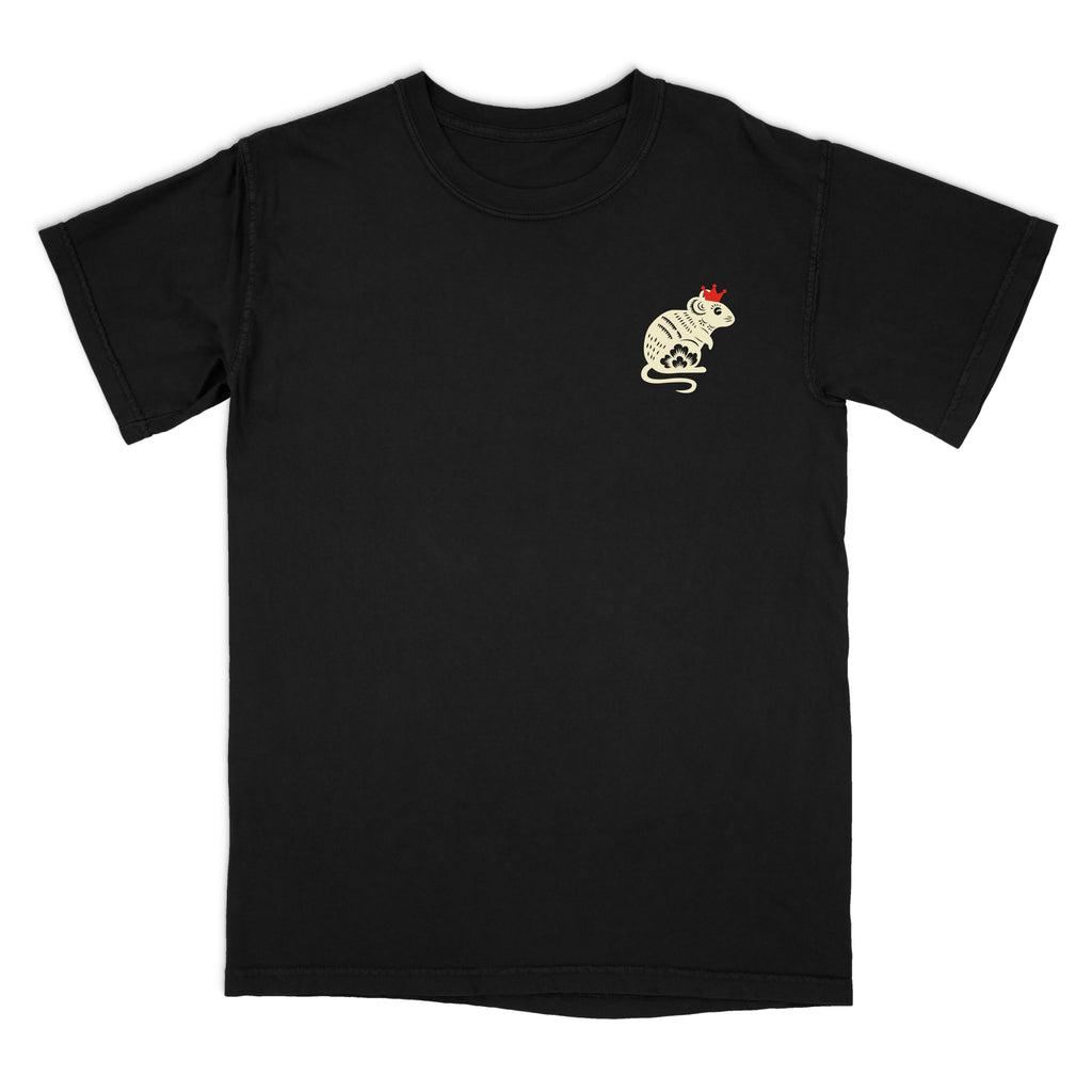 Chinese Rat Black Tee
