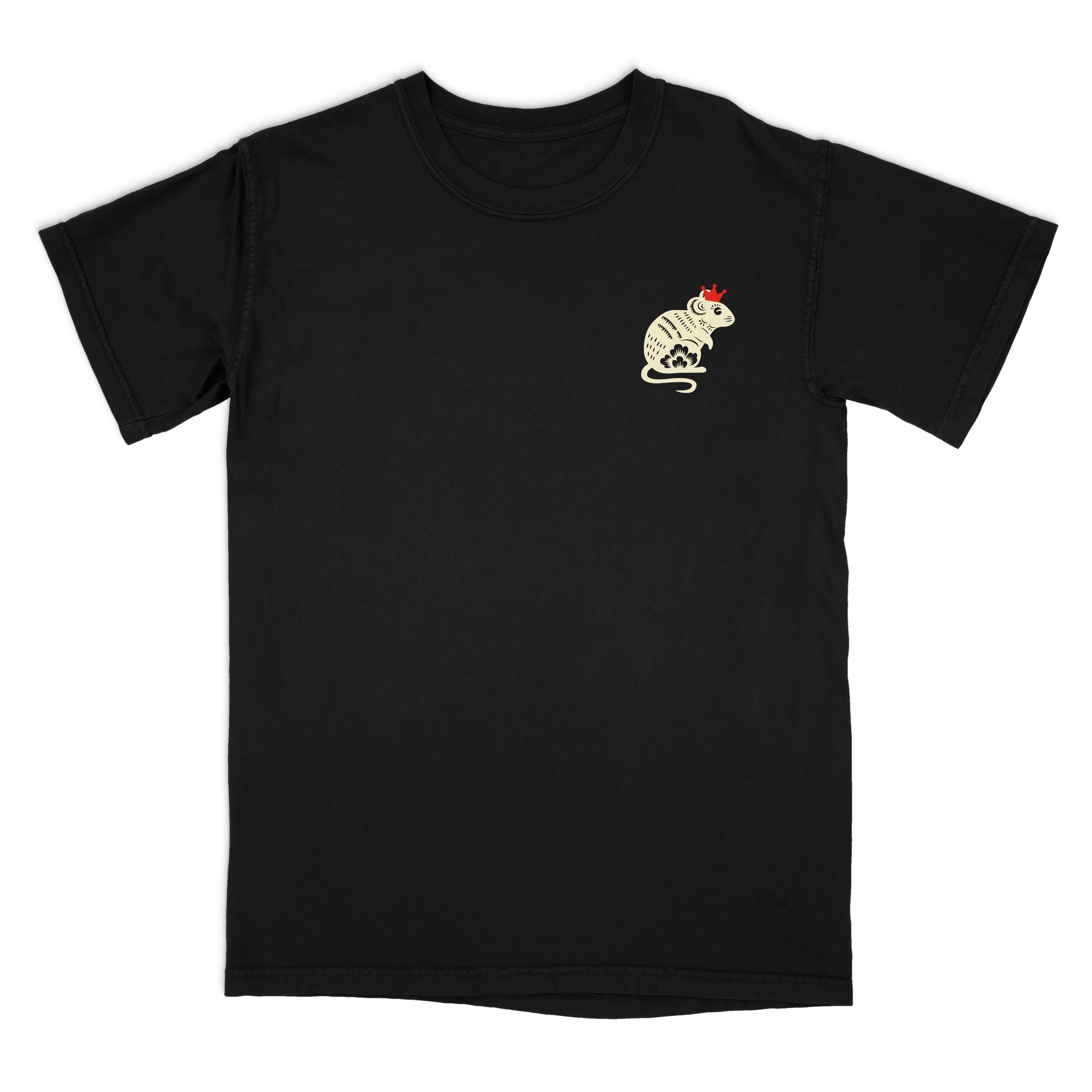 Chinese Rat Black Tee