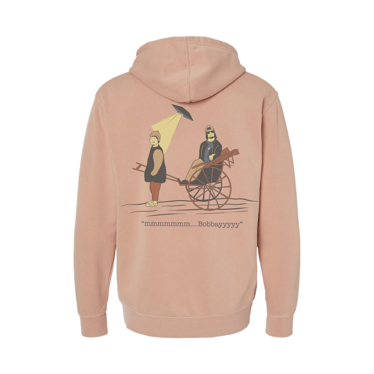 Bobby Pigment Pink Hoodie