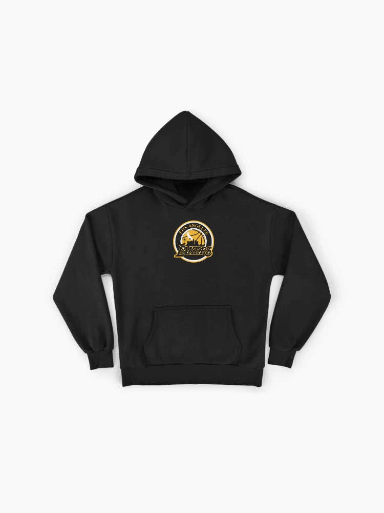 Premium Lakers Lovers Basketball Oversized Hoodie - Heavyweight Fleece