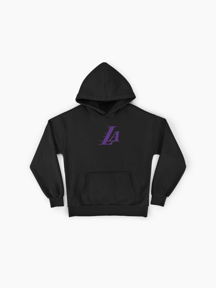 Los Angeles City Skyline Hoodie - Premium Minimalist Oversized Fit