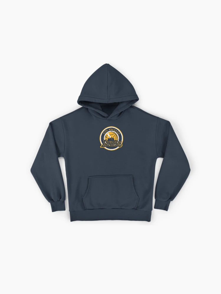Premium Lakers Lovers Basketball Oversized Hoodie - Heavyweight Fleece