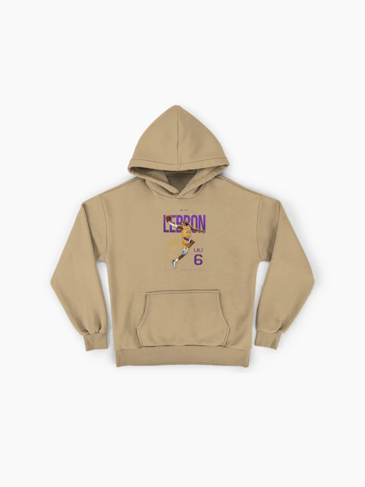 Lebron James King Crown Hoodie - Premium Soft Oversized Sportswear